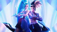 League of Legends (CG Seraphine and Akali)